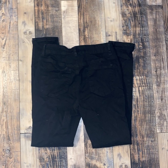 SHEIN Black Distressed Skinny Jeans size 4 - Picture 4 of 4